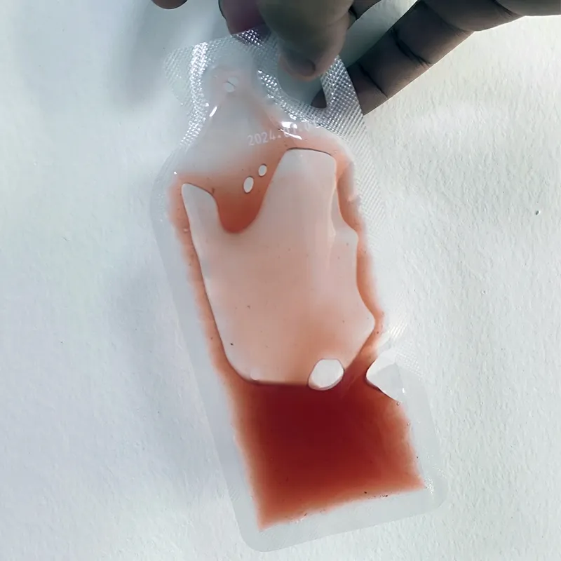 Automatic Forming Filling Bottle Pouch Filling Energy Drink Liquid Jelly Small Bag Shaped Sachet Packing Machine