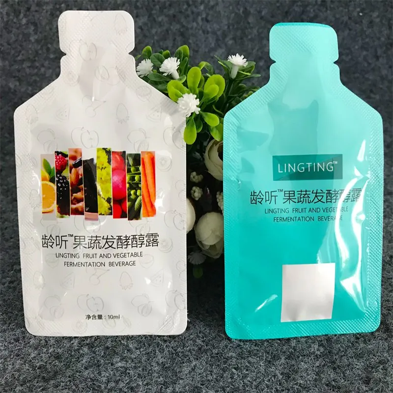 Automatic Forming Filling Bottle Pouch Filling Energy Drink Liquid Jelly Small Bag Shaped Sachet Packing Machine