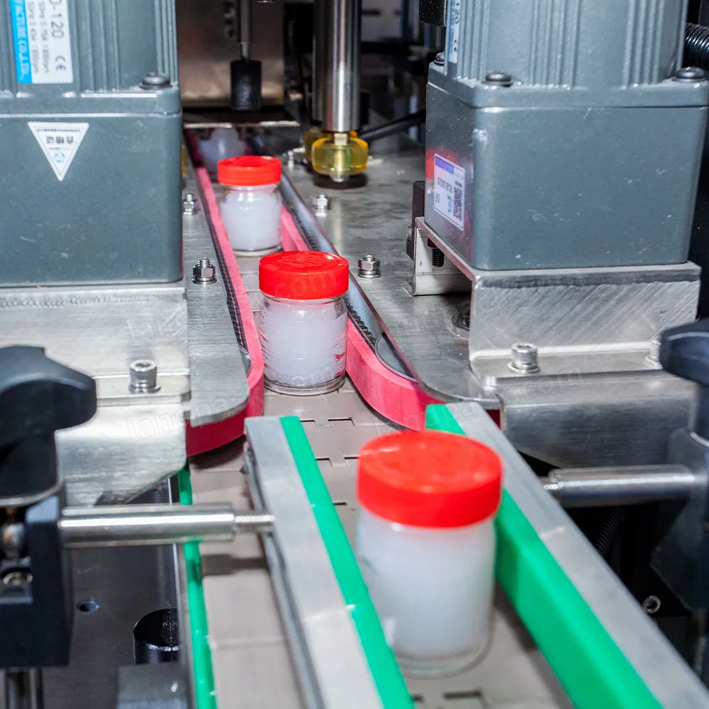 Automatic Single Head Gear Pump Filler Vaseline Petroleum Jelly Liquid Bottle Filling Capping and Labeling Machine