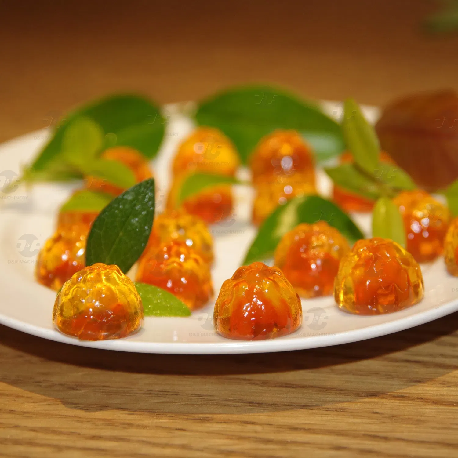 Automatic Starch Moulding Jelly Gummy Candy Making Machine Starch Mogul Line Center Filling Candy Depositing Production Line