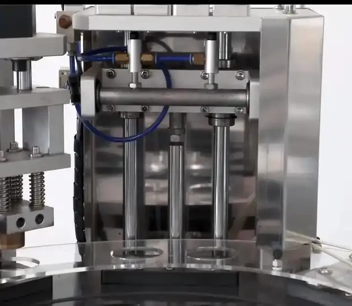 Factory Industrial Milk Juice Yogurt Jelly Cup Filling Sealing Packing Machine Plant