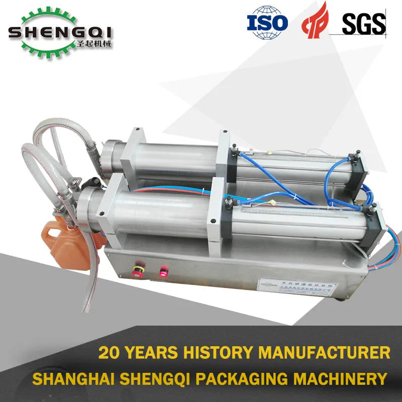 Factory Low Price Semi Automatic Liquid Water Drinking Spice Oil Soy Sauce Milk Vinegar Jam Jelly Shampoo Cup Bottle Filling Machine