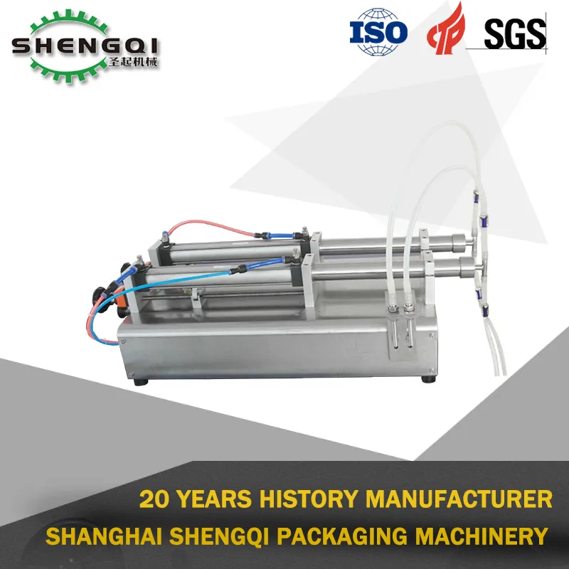 Factory Low Price Semi Automatic Liquid Water Drinking Spice Oil Soy Sauce Milk Vinegar Jam Jelly Shampoo Cup Bottle Filling Machine