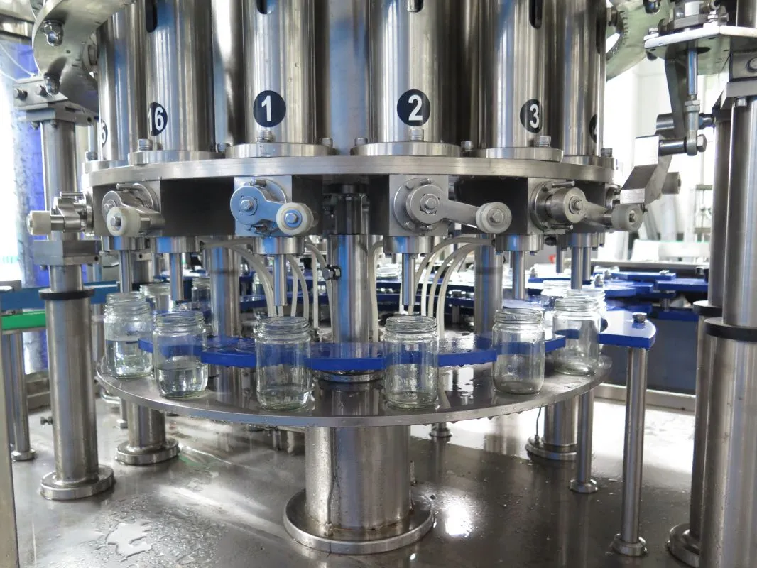 Full Automatic Jelly & Jam Filling Machine with Capping Machine Mono-Block