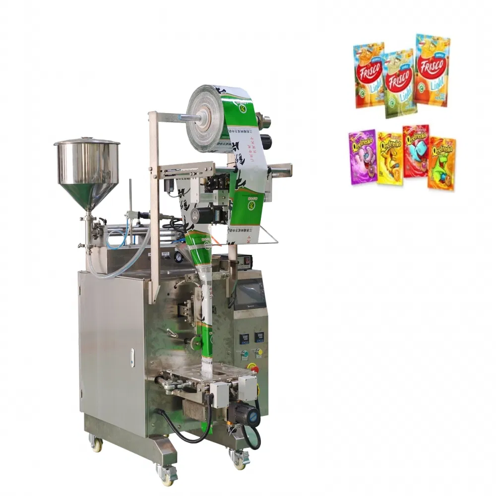Jelly Milk Ketchup Multifunctional Small Sachet Filling and Sealing Vertical High Quality Drinking Water Packing Machine