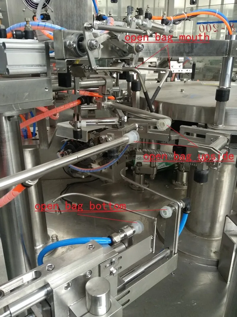 Kyg8-200 Automatic Rotary Packing Machine for Weighing Filling Sealing Jelly Jell in Premade Doypack Bag Stand up Bag Zipper Bag
