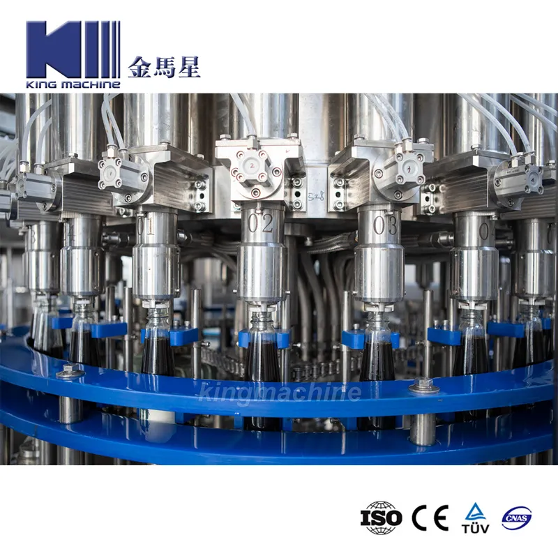 Minimum Capacity Glass Plastic Bottle Jelly Filling and Capping Machine