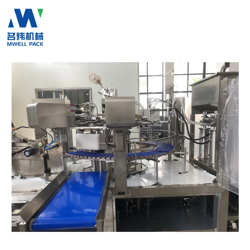 Special-Shaped Bag Premade Bag Jelly Snack Wrapping Filling Pack Sealing Wrap Shrink Packaging Vertical Liquid Water Auto Food Packing Machine